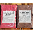 KIT Farinha de Uva + Farinha de Beterraba - Alta Qualidade Produto Novo
