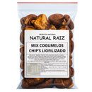 Mix Cogumelos Chips Liofilizados - Novidade